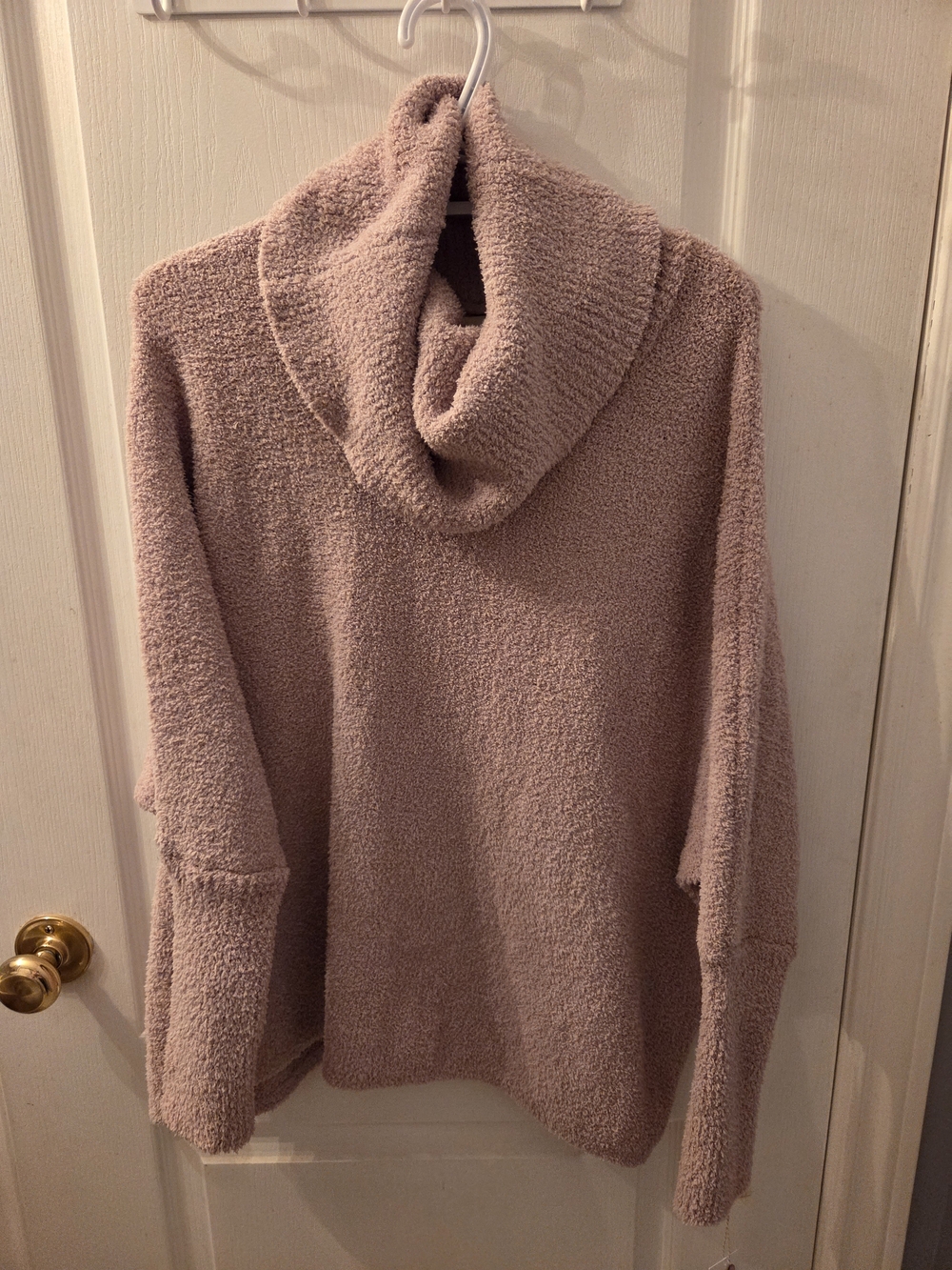 Jessica Simpson Dusty Rose Cowl Neck Cozy Sweater
